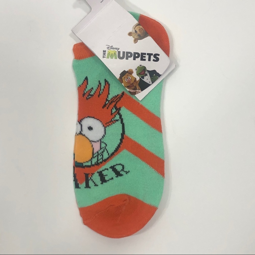 THE MUPPETS “Beaker” Footie Socks